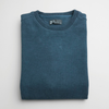 Pulover pentru bărbați - CHESTER VelvetCOTTON™ - Bleumarin indigo