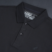 Tricou Polo pentru bărbați - ARES - Heritage+ - Negru