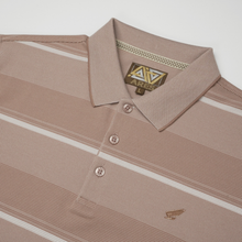 Tricou Polo pentru bărbați - ARES - TAHITI - Maro pal