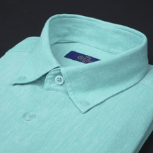 Cămașă Confex din in - Premium DeLuxe - Verde menta