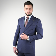 Costum bărbătesc - Sartoria - Napoli DB6 - Bleumarin