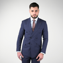 Costum bărbătesc - Sartoria - Napoli DB6 - Bleumarin