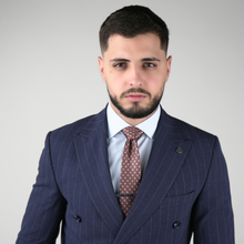 Costum bărbătesc - Sartoria - Napoli DB6 - Bleumarin