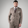 Costum bărbătesc - Sartoria - Napoli DB6 - Maro Taupe