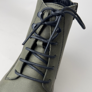 Ghete vintage din piele naturală - Gary - Verde Olive