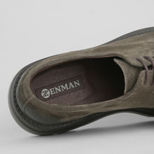 Pantofi bărbătești din piele - ZENMAN UltraLIGHT - Taupe închis