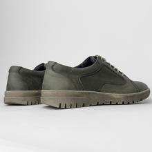 Pantofi bărbătești din piele - GripSPORT - Verde Olive