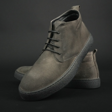 Ghete piele naturală - NOMAD - Taupe