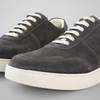Pantofi bărbătești din piele - Urban FLEX - Gri Velur