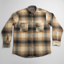 Cămașă LumberJACK WoolTOUCH™ – Maro cu bej și negru