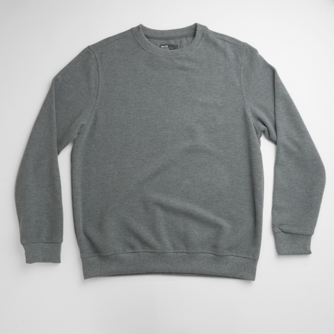 Pulover pentru bărbați - CHESTER VelvetCOTTON™ - Gri deschis