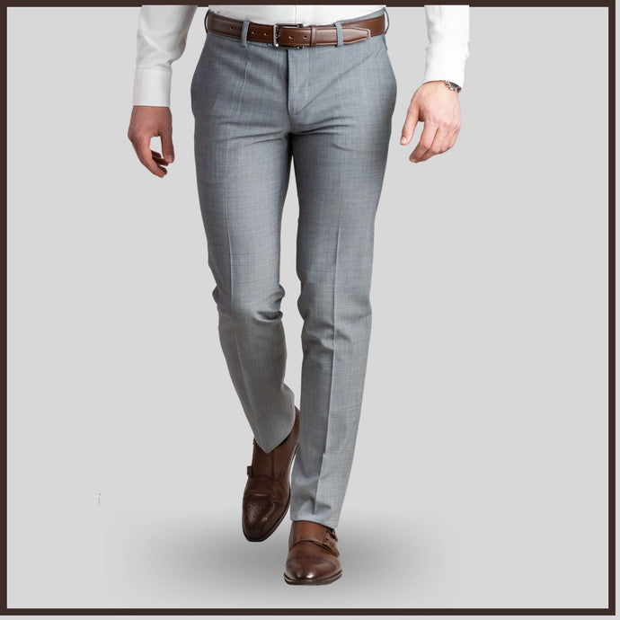 Pantaloni eleganti Confex -  Royal Cut - Gri Deschis