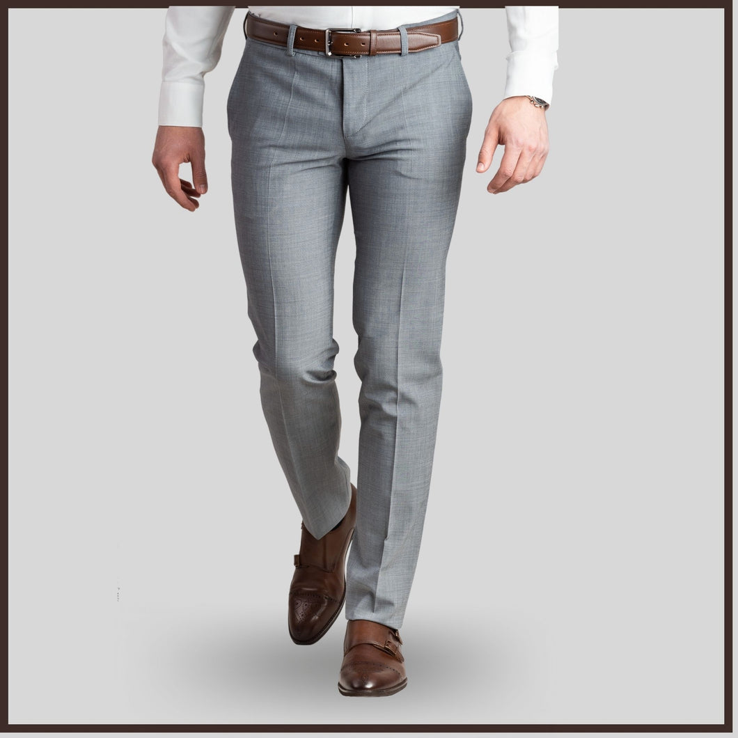Pantaloni eleganti Confex -  Royal Cut - Gri Deschis