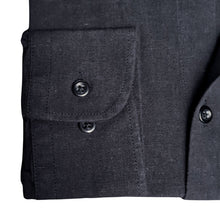 Cămașă Confex din in - Premium DeLuxe - Negru