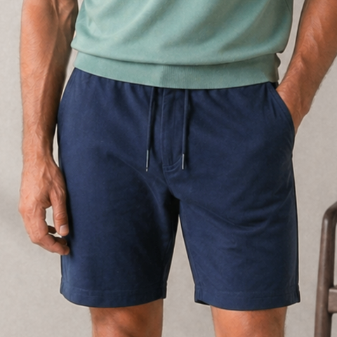 Pantaloni scurți pentru bărbați - ARES - Tropic MOOD - Bleumarin