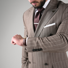 Costum bărbătesc - Sartoria - Napoli DB6 - Maro Taupe