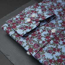 Cămașă Score - Super-Slim - Forme florale - Multicolor - M8