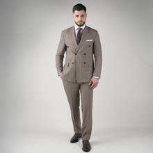 Costum bărbătesc - Sartoria - Napoli DB6 - Maro Taupe