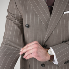 Costum bărbătesc - Sartoria - Napoli DB6 - Maro Taupe
