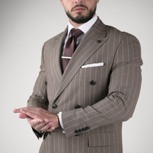 Costum bărbătesc - Sartoria - Napoli DB6 - Maro Taupe