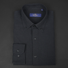Cămașă Confex din in - Premium DeLuxe - Negru