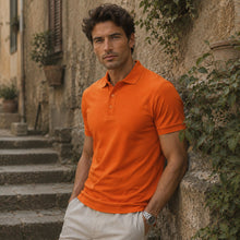 Tricou Polo pentru bărbați - MALFINI - Portocaliu vibrant