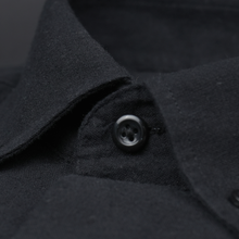 Cămașă Confex din in - Premium DeLuxe - Negru