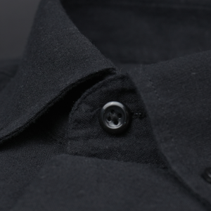 Cămașă Confex din in - Premium DeLuxe - Negru