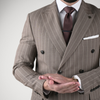 Costum bărbătesc - Sartoria - Napoli DB6 - Maro Taupe