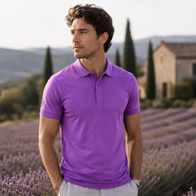 Tricou Polo pentru bărbați - MALFINI - Mov intens