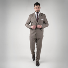 Costum bărbătesc - Sartoria - Napoli DB6 - Maro Taupe