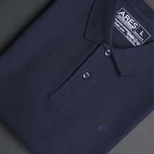 Tricou Polo pentru bărbați - ARES - Heritage+ - Bleumarin