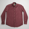 Cămașă din raiat fin - ZENMAN RoyalTOUCH™ - Corduroy EDITION - Burgundiu Aristocrat