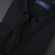 Cămașă Confex din in - Premium DeLuxe - Negru