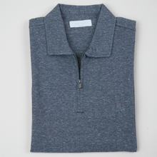 Tricou pentru bărbați - LinenFLEX - Bleumarin