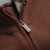 Pulover bărbătesc Premium Zip-UP - Cărămiziu