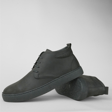Ghete piele naturală - NOMAD - Negru Tucson