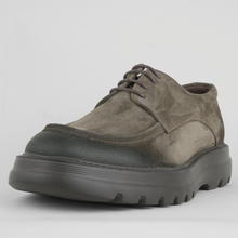Pantofi bărbătești din piele - ZENMAN UltraLIGHT - Taupe închis