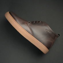 Ghete piele naturală - NOMAD - Maro TRABUCCO - Special Edition