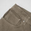 Pantaloni bărbătești din raiat fin NEVADA Heritage™ – Croi Clasic - Bej închis