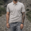 Tricou Polo pentru bărbați - ARES - Heritage+ - Grej