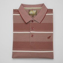 Tricou Polo pentru bărbați - ARES - TAHITI - Cărămiziu