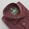 Cămașă din raiat fin - ZENMAN RoyalTOUCH™ - Corduroy EDITION - Burgundiu Aristocrat