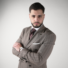 Costum bărbătesc - Sartoria - Napoli DB6 - Maro Taupe