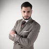 Costum bărbătesc - Sartoria - Napoli DB6 - Maro Taupe