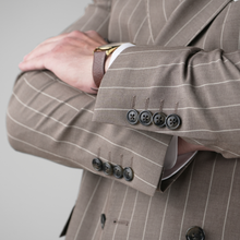 Costum bărbătesc - Sartoria - Napoli DB6 - Maro Taupe