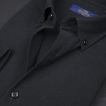 Cămașă Confex din in - Premium DeLuxe - Negru