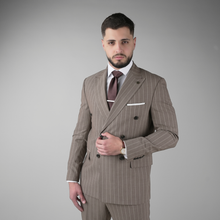Costum bărbătesc - Sartoria - Napoli DB6 - Maro Taupe