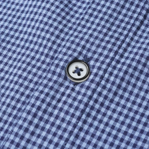 Cămașă bărbătească - Vrancea - Albastru cu bleumarin