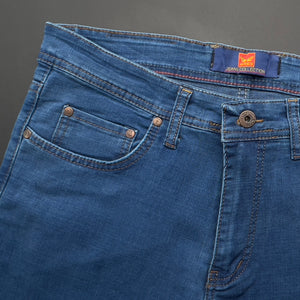 Blugi pentru bărbați - Ares - Comfort-fit - Albastru clasic